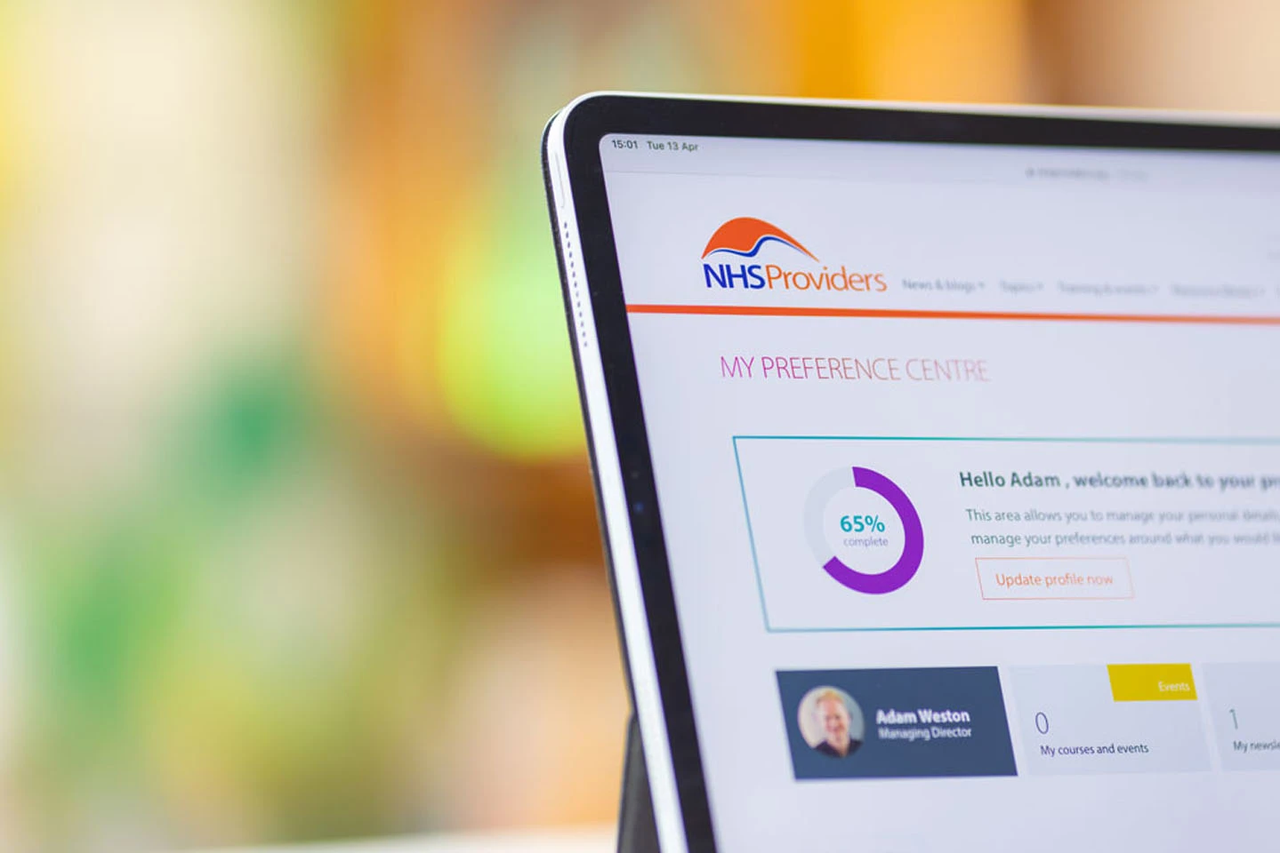NHS Providers Membership Portal